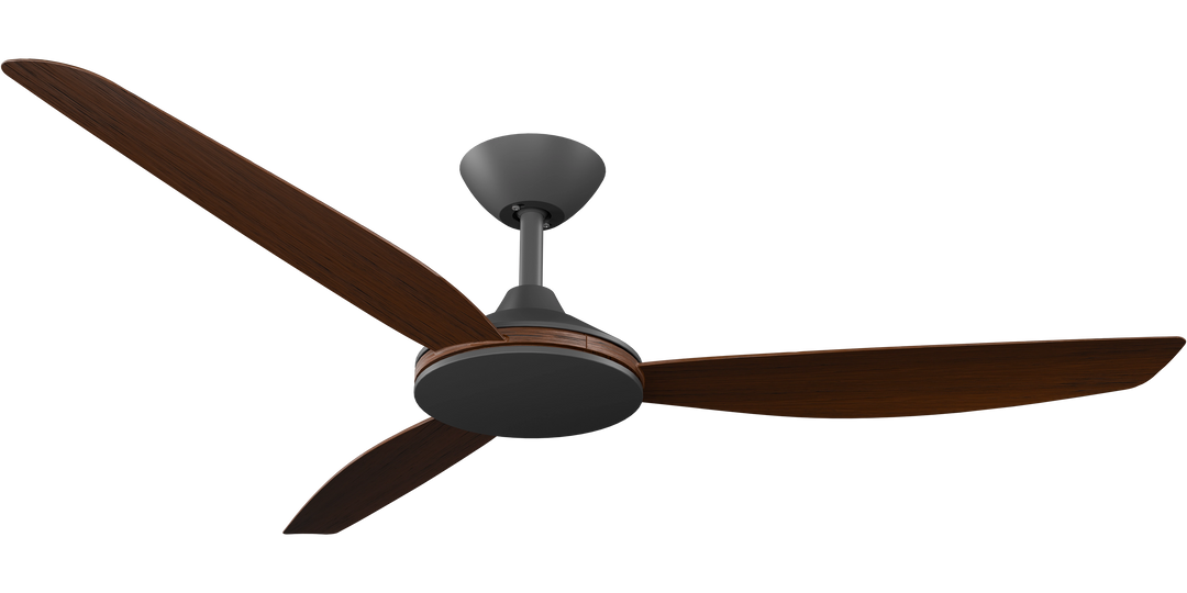 Calibo Condor DC Fan with Koa Blades Black Celling Fan