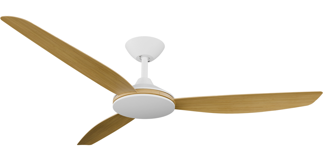 Calibo Condor DC Fan with Bamboo Blades White Ceiling Fan