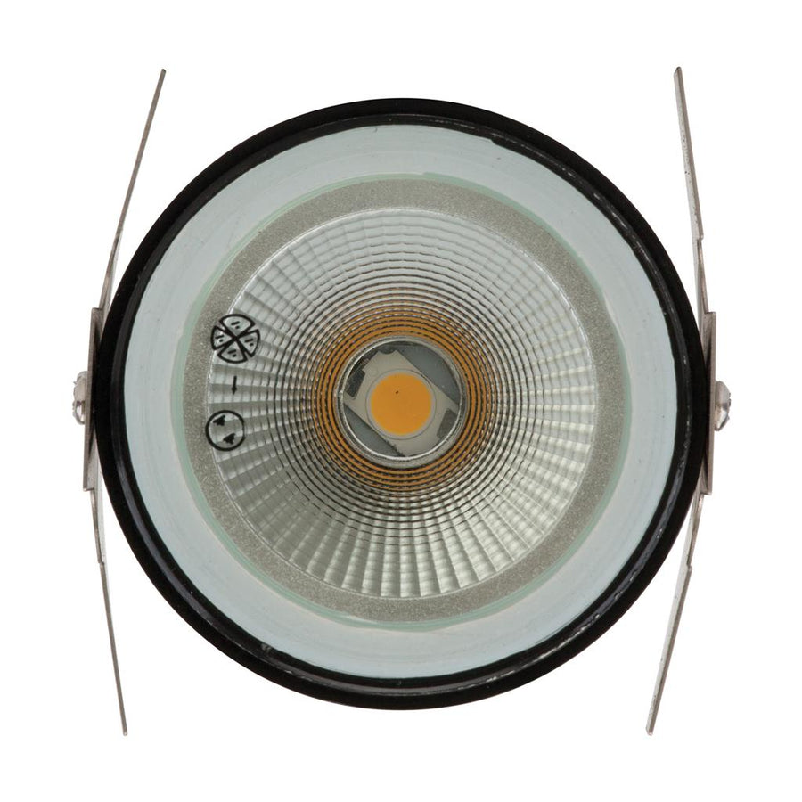 DEKA-BODY Round 12V 3W LED Inground Light Black Body - 3000K or 5000K INGROUND LIGHT