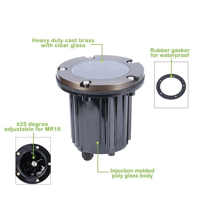 Brass In-Ground Light PGL2300WB INGROUND LIGHT