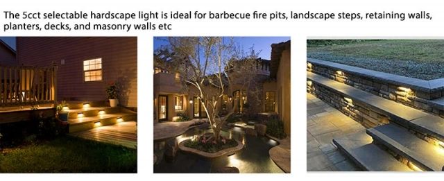 5CCT Step/Ledge Light PHL8807 Brick light