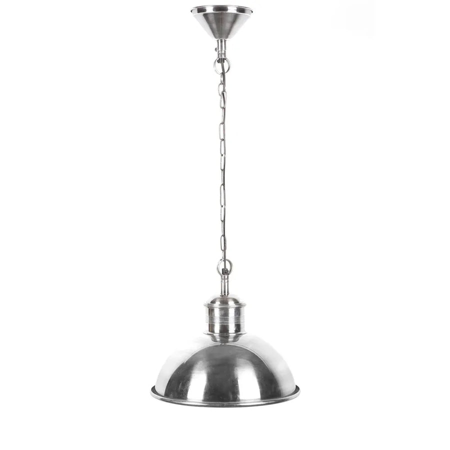 Boston Dome Ceiling Pendant Silver Pendant