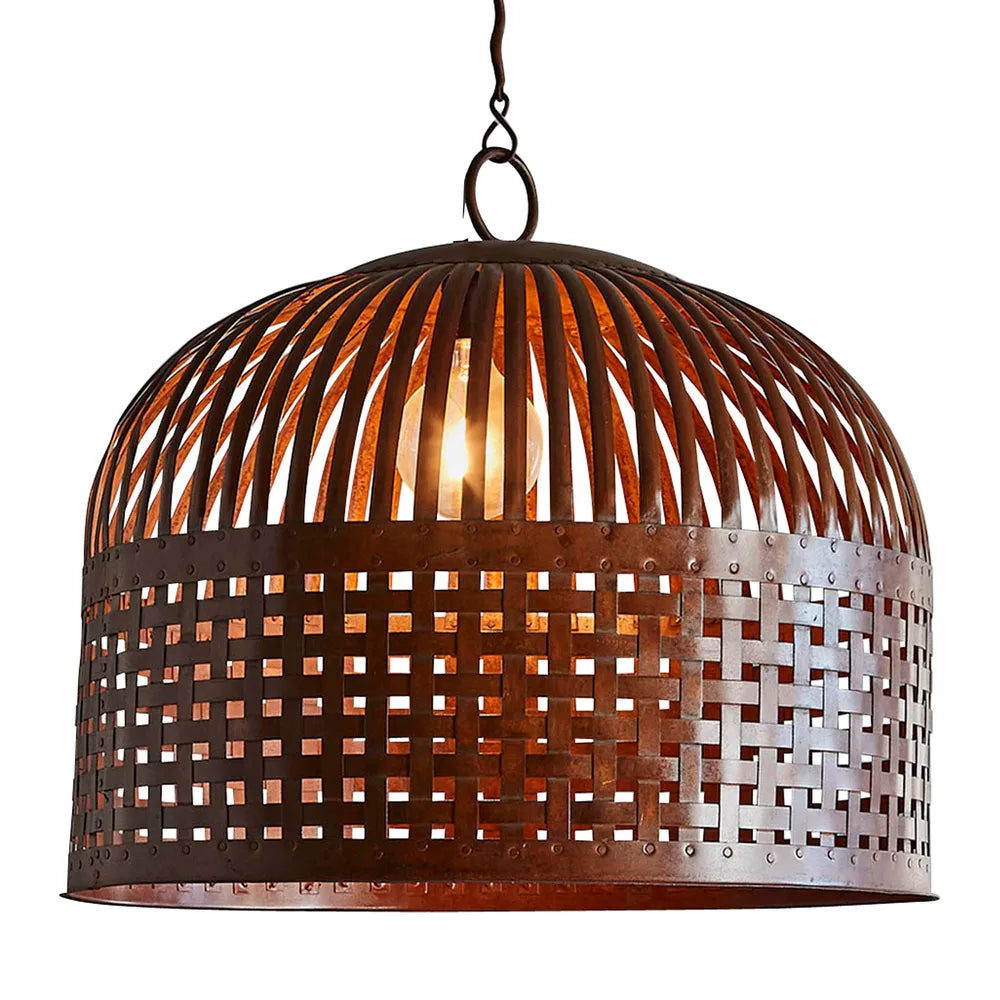 Esch Ceiling Pendant Antique Rust Large Pendant