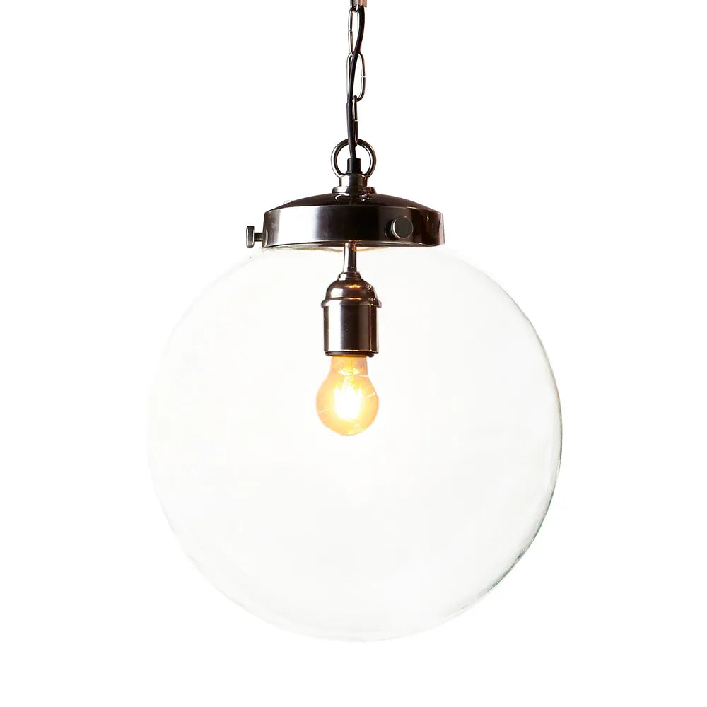 Celeste Ceiling Pendant Large Antique Silver Pendant