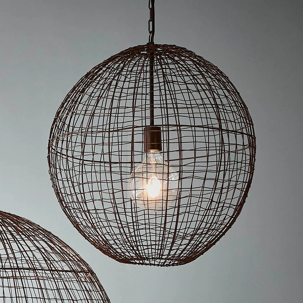 Cray Ball Ceiling Pendant Antique Copper Pendant