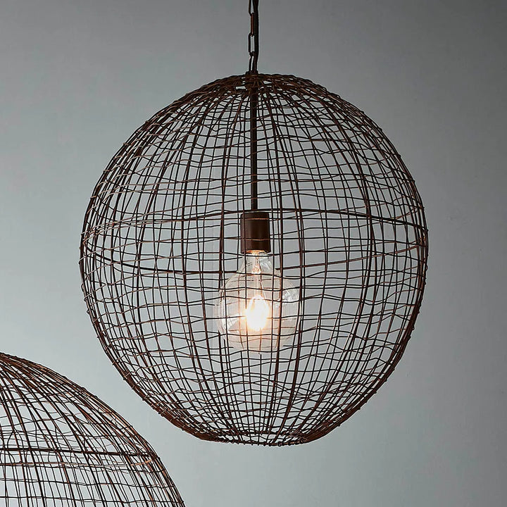 Cray Ball Ceiling Pendant Antique Copper Pendant
