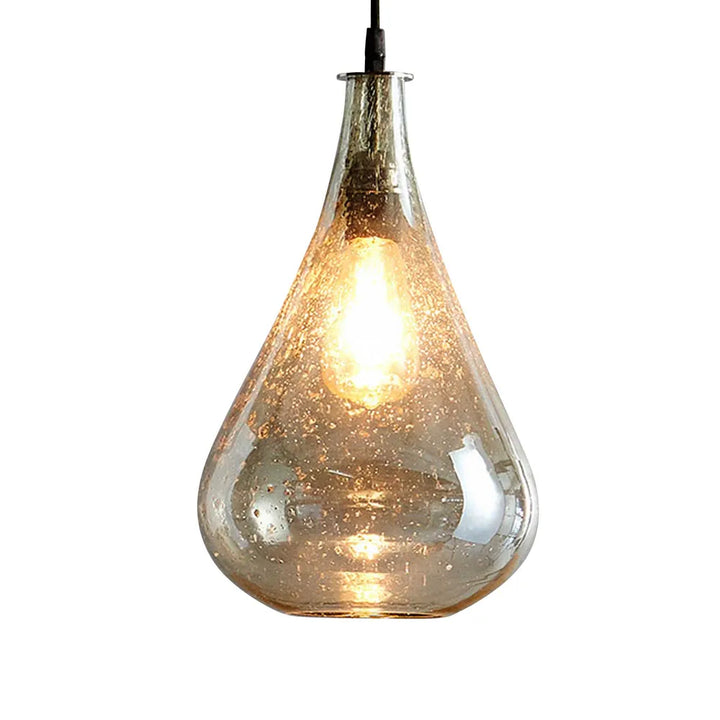 Lustre Teardrop Ceiling Pendant Pale Green Pendant