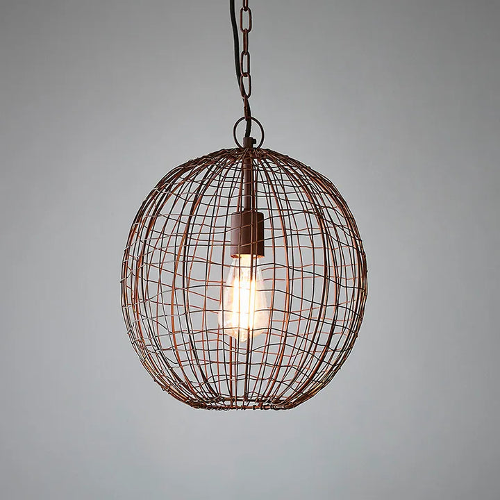 Cray Ball Ceiling Pendant Antique Copper Pendant