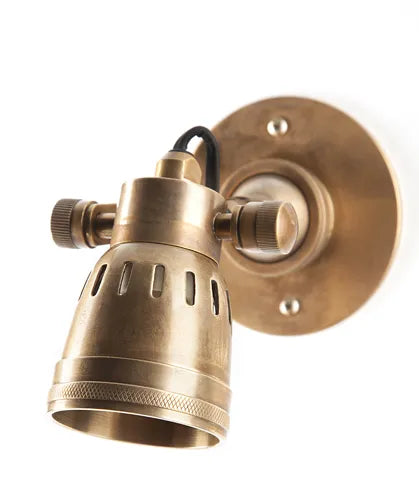 Seattle Short Arm Wall Antique Brass Wall light