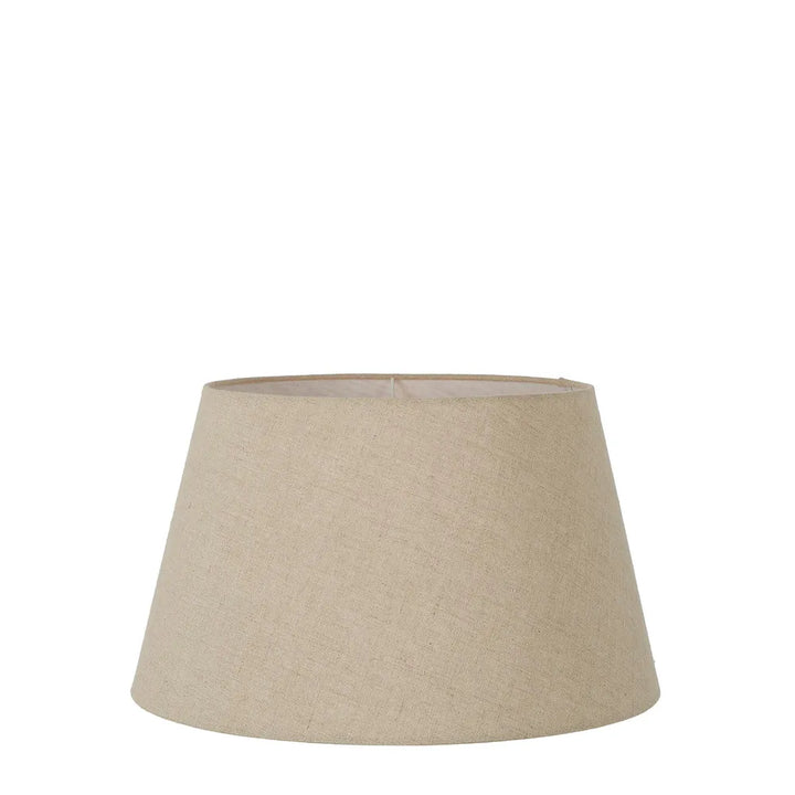 Linen Taper Lamp Shade XS Dark Natural ACCESSORIES