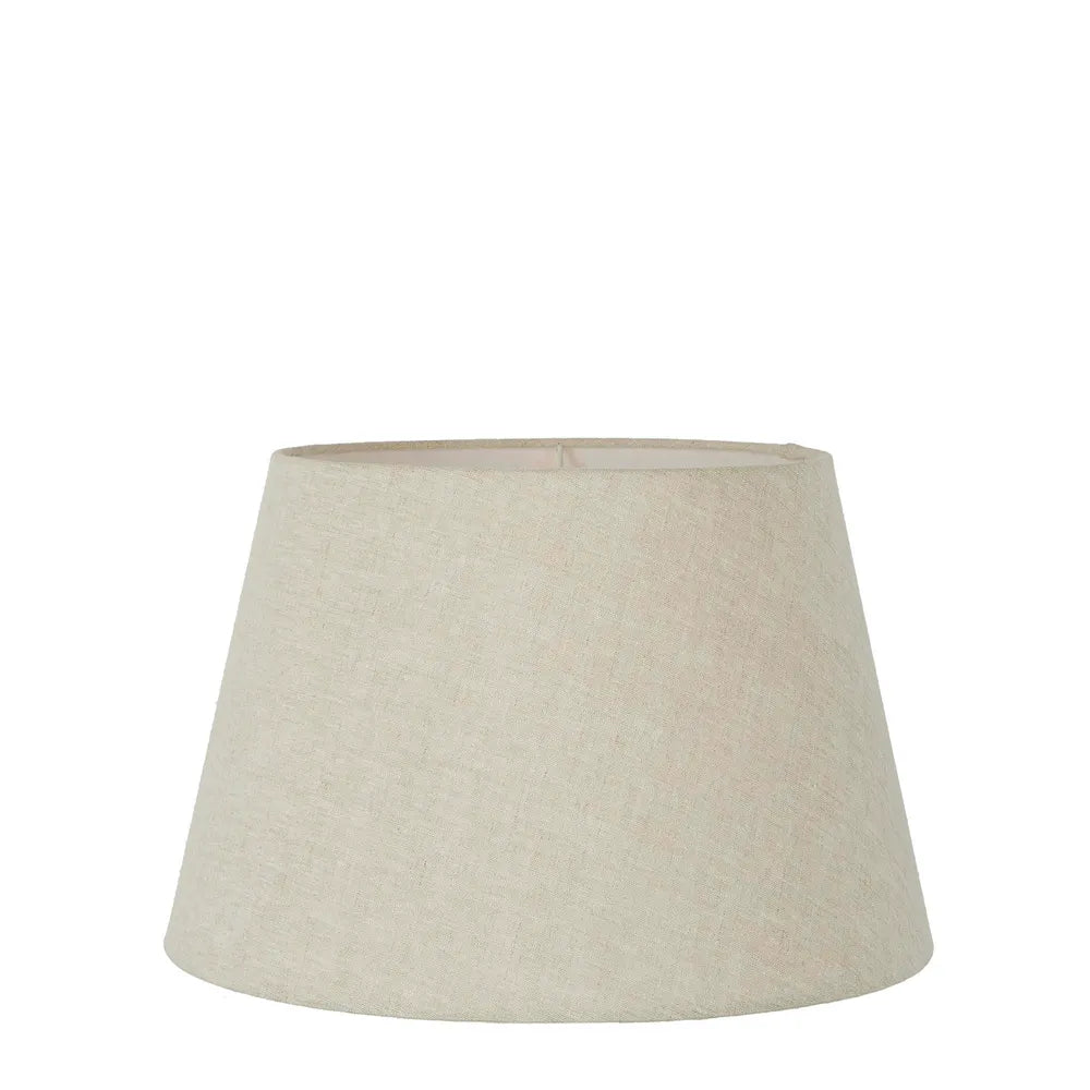 Linen Taper Lamp Shade Small Textured Light Natural ACCESSORIES