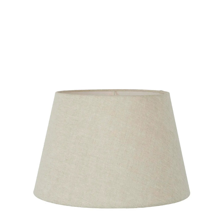Linen Taper Lamp Shade Small Textured Light Natural ACCESSORIES