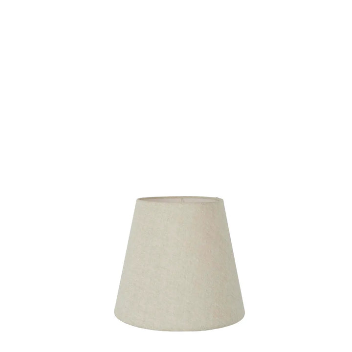 Linen Taper Lamp Shade XXXS Lining Light Natural ACCESSORIES