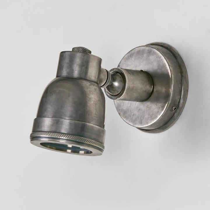 Pasco Outdoor Wall Light Antique Silver VANITY LIGHT