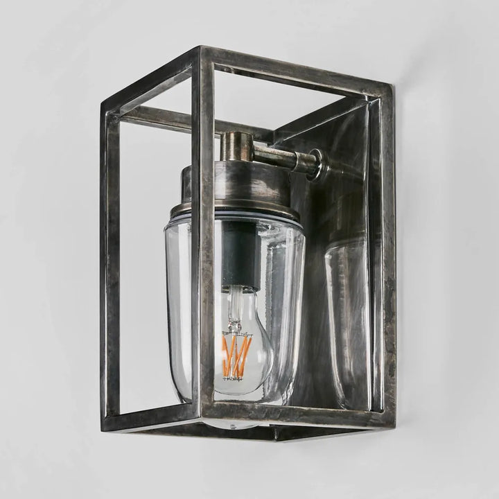 Wellington Outdoor Wall Light Antique Silver WALL LIGHT