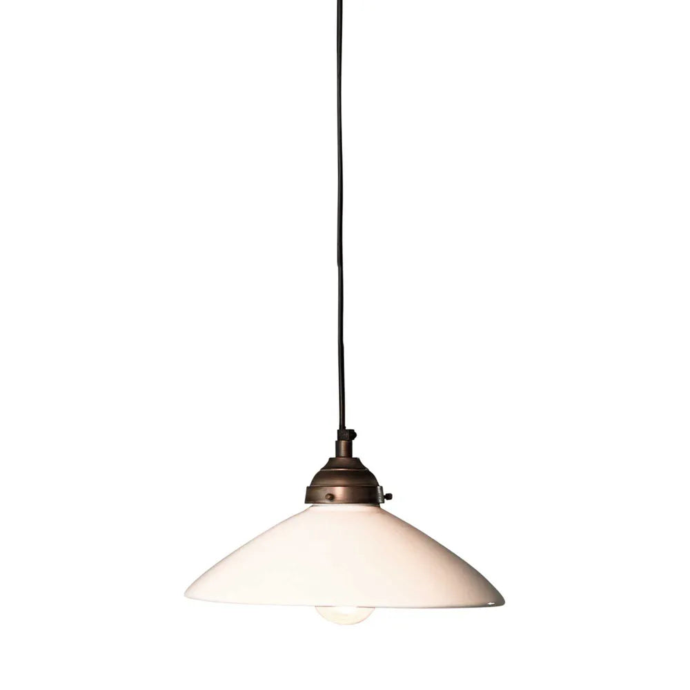Newport Ceramic Dish Ceiling Pendant Medium Pendant
