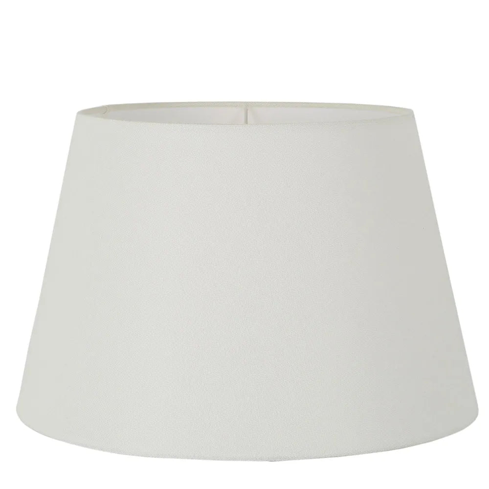 Linen Taper Lamp Shade XXL Ivory Accessory