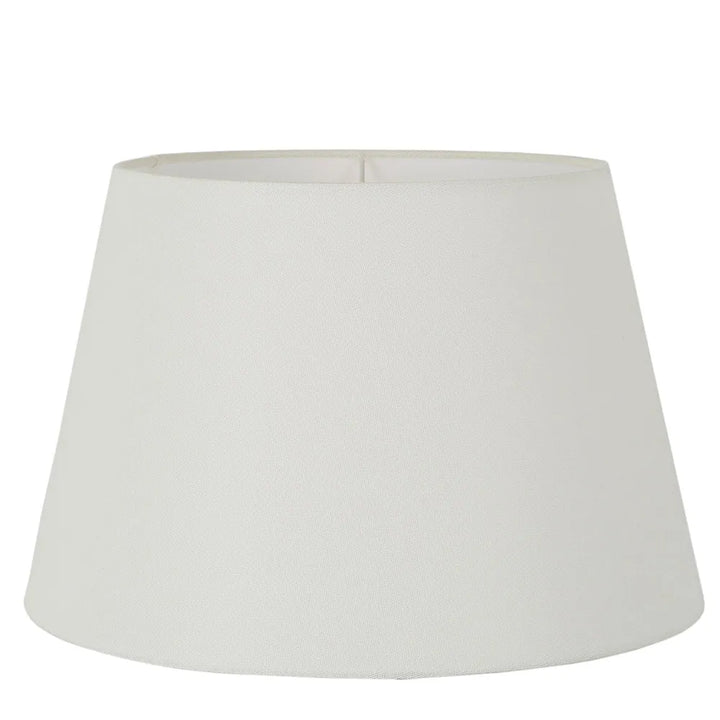 Linen Taper Lamp Shade XXL Ivory Accessory