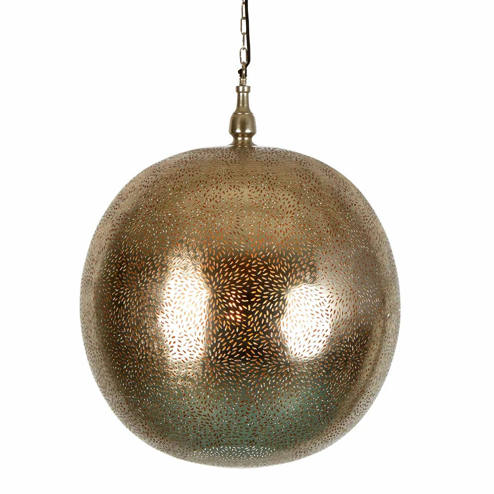 Scorpius Ceiling Pendant Extra Large Nickel Pendant