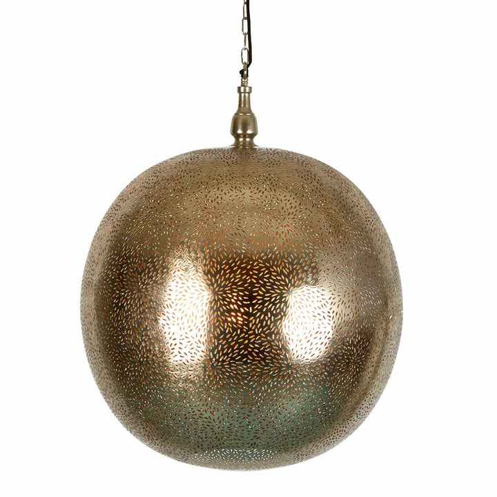 Scorpius Ceiling Pendant Extra Large Nickel Pendant