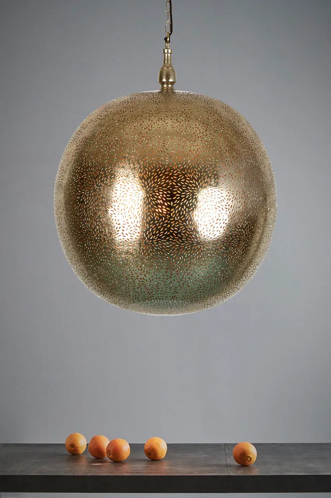 Scorpius Ceiling Pendant Extra Large Nickel Pendant