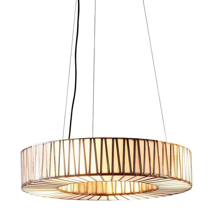 White Moon Ceiling Pendant Brass Pendant