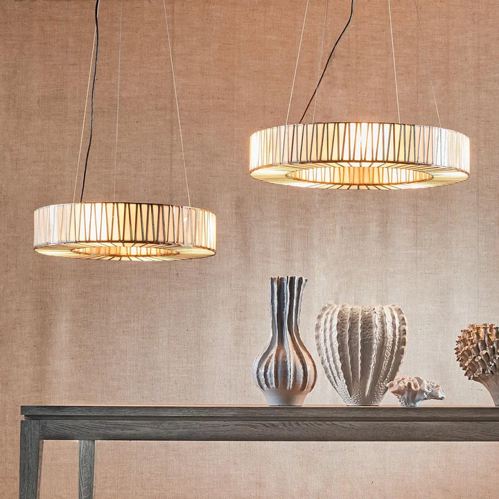 White Moon Ceiling Pendant Brass Pendant