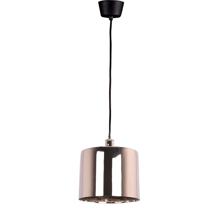 Portofino Ceiling Pendant Shiny Nickel Medium Pendant