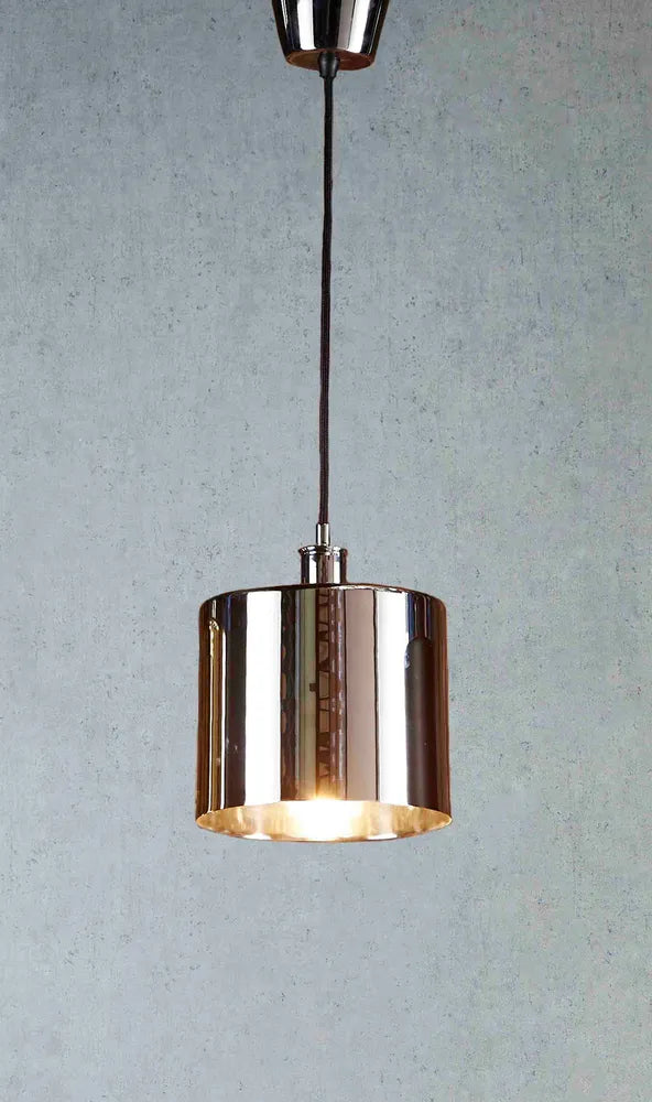Portofino Ceiling Pendant Shiny Nickel Pendant