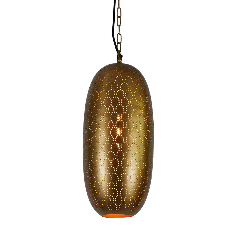 Anaconda Ceiling Pendant Light Antique Brass Pendant