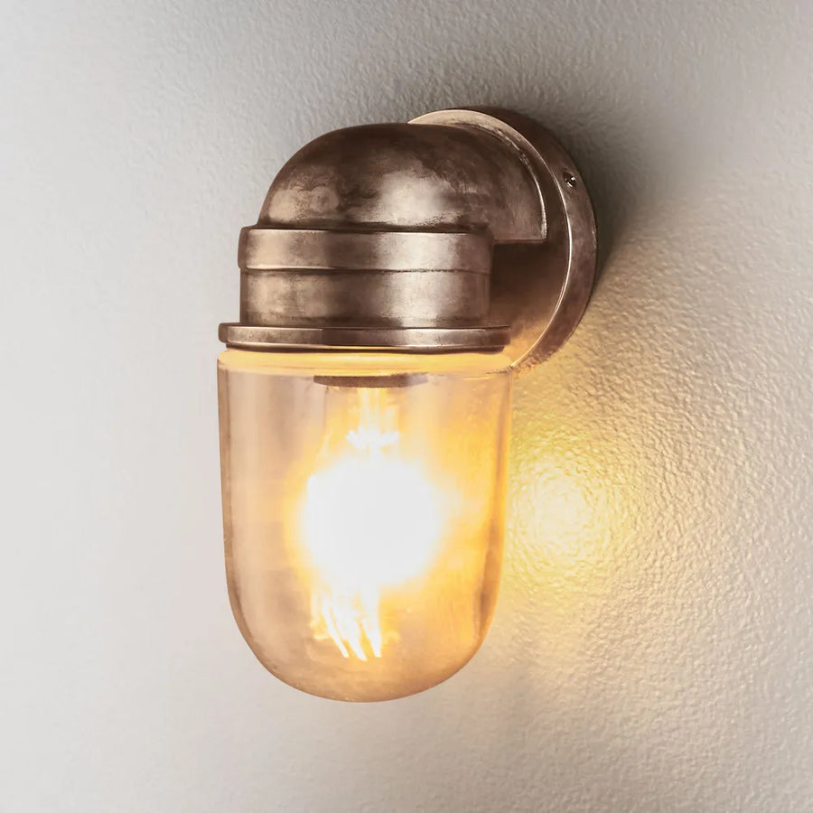 Nautical Outdoor Wall Light Brass Antique Brass Wall light