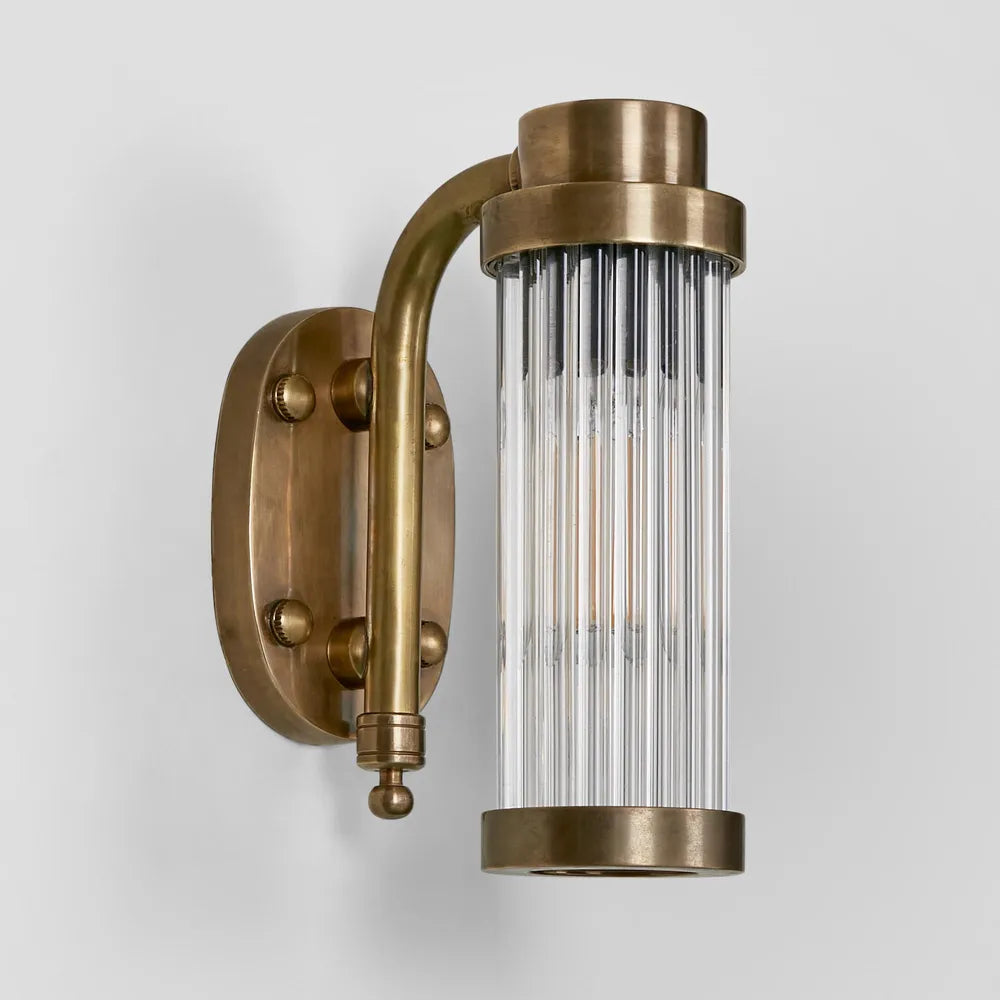 Dixon Wall Light Antique Brass WALL LIGHT
