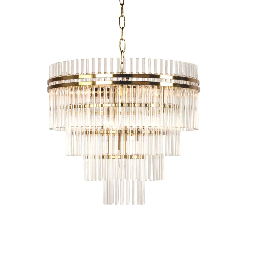 Infinity Chandelier Brass Chandelier