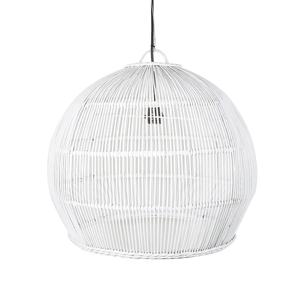 Comores Ceiling Pendant Natural/white White Pendant