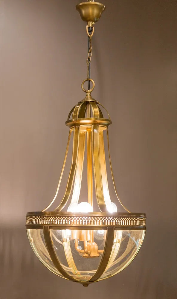 Doma Ceiling Pendant Medium Brass Pendant
