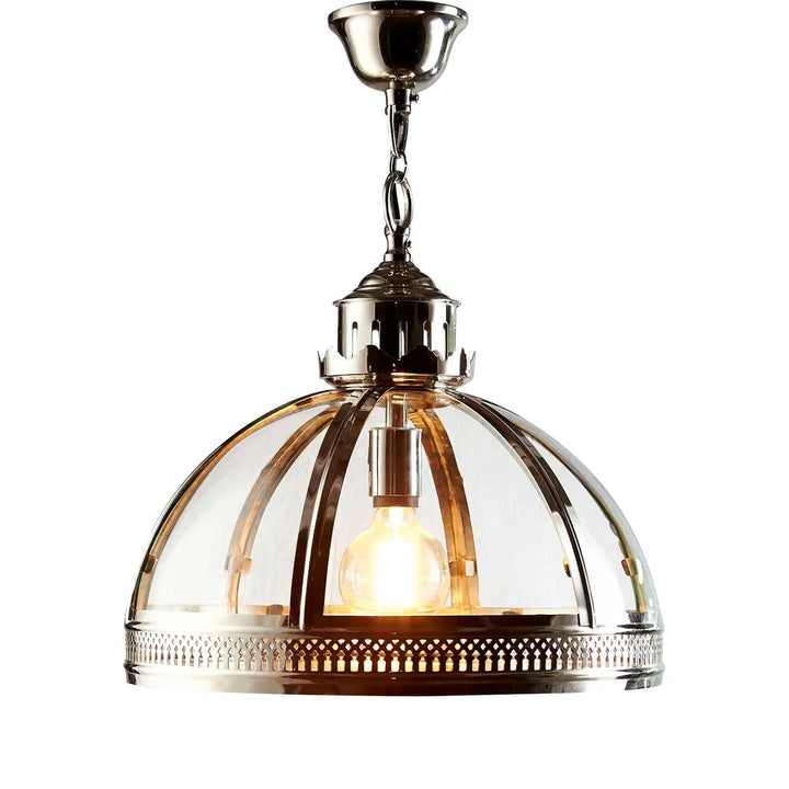 Winston Ceiling Pendant Nickel Large Pendant