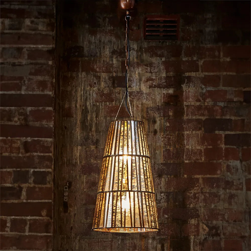 Cleveland Ceiling Pendant Large Brass Pendant