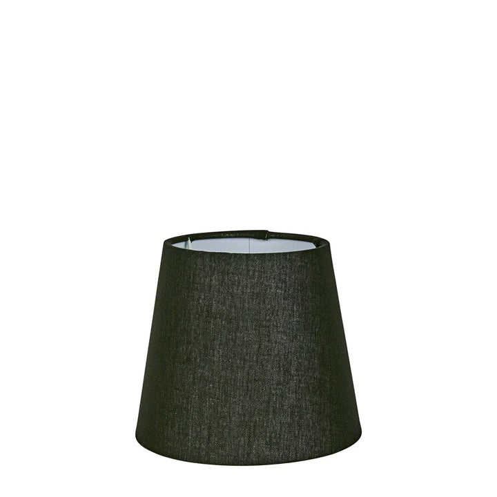 Linen Taper Lamp Shade XXS Black ACCESSORIES