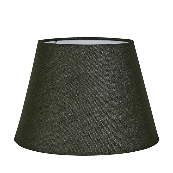 Linen Taper Lamp Shade XS Black ACCESSORIES