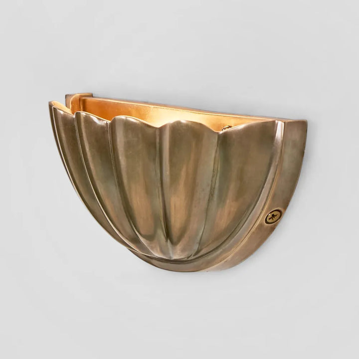 Half Moon Shell Shade Wall Light Large WALL LIGHT