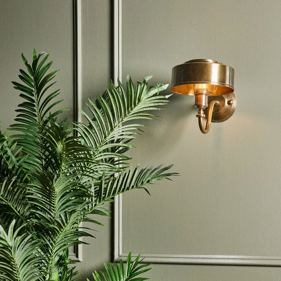Gadsby Wall Light Antique Brass WALL LIGHT