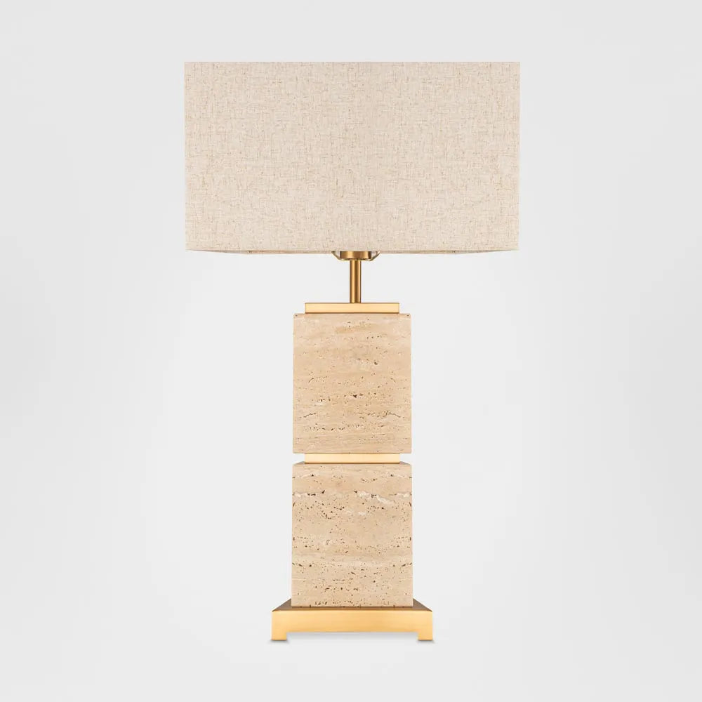 Ashley Travatine Table Lamp with shade TABLE LAMP