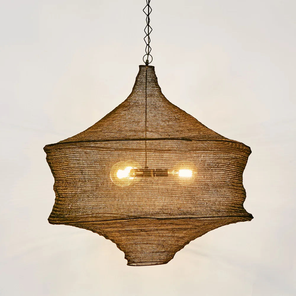 Beverly Hanging Lamp Antique Brass Pendant