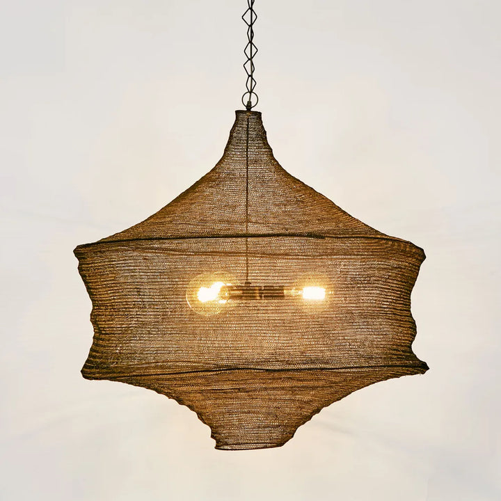 Beverly Hanging Lamp Antique Brass Pendant