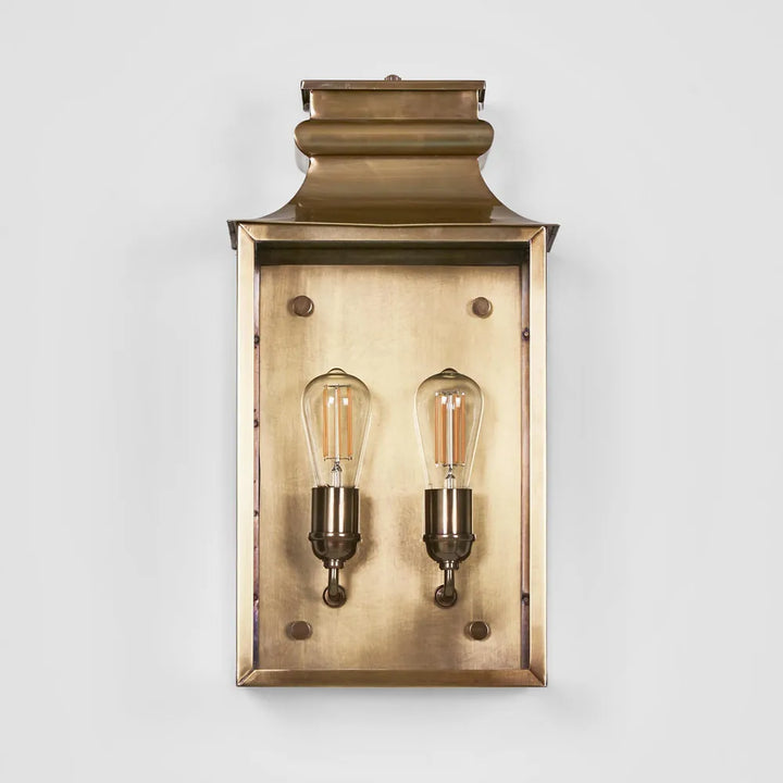 Westpoint Outdoor Wall Light Antique Brass WALL LIGHT