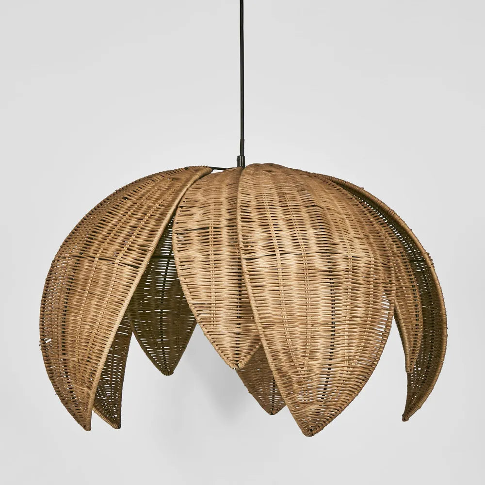 BALI LARGE PENDANT BLACK/NATURAL Natural Pendant
