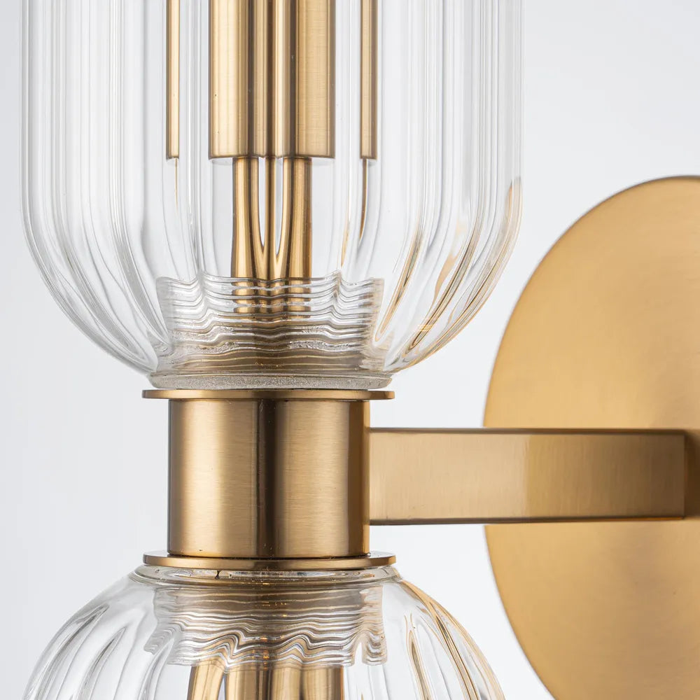 Hendricks Wall Light Antique Brass WALL LIGHT