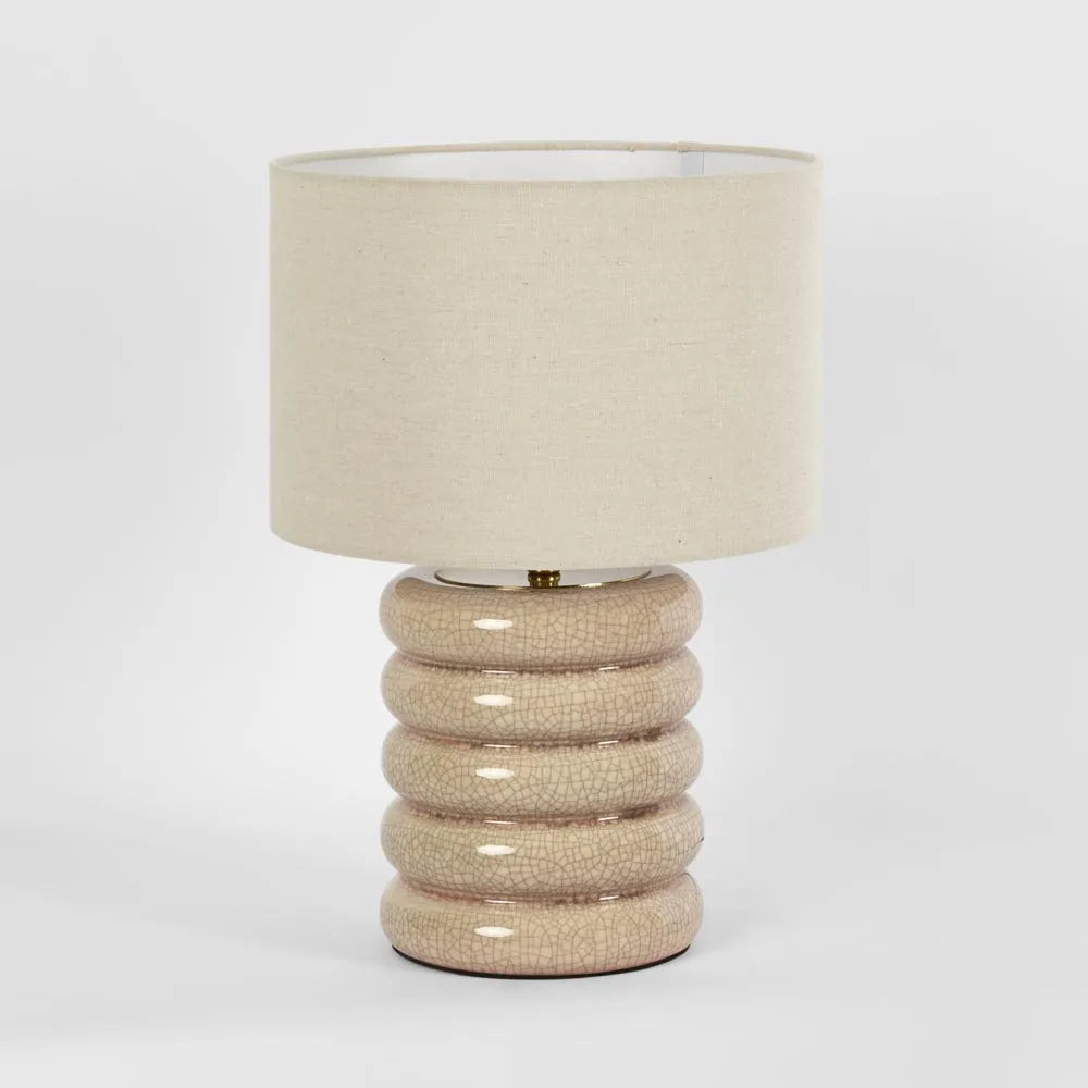 Bentley Taupe Table Lamp & Linen Shade TABLE LAMP
