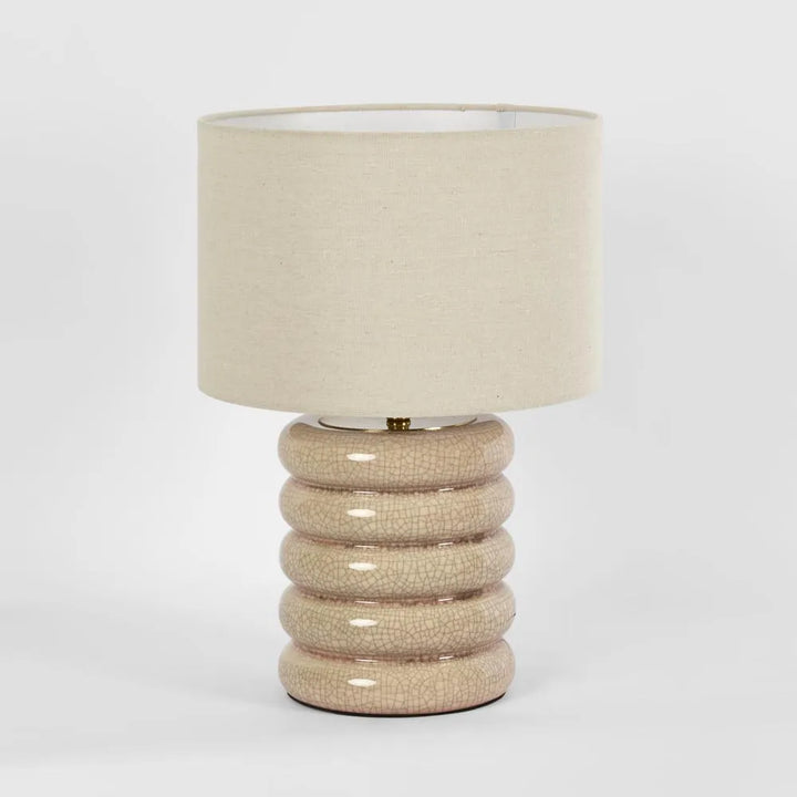 Bentley Taupe Table Lamp & Linen Shade TABLE LAMP