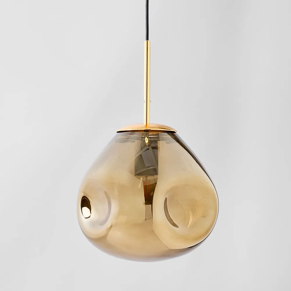 Ziara Ceiling Pendant Chrome Gold Pendant